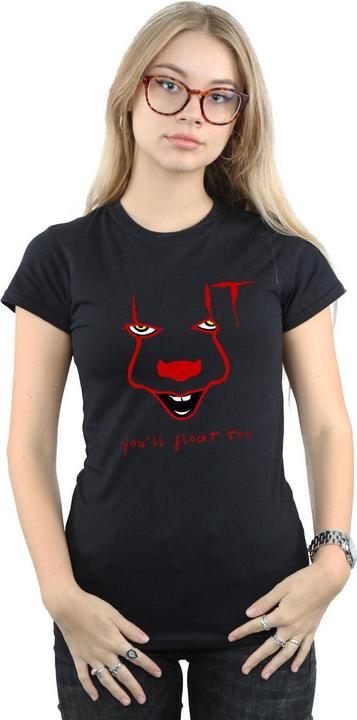 Actual product image Universal Textiles Womens/Ladies Pennywise Float Cotton T-Shirt (XL)