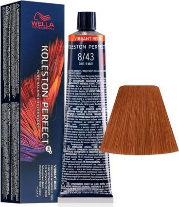Immagine prodotto Wella Koleston Perfect Me+ Vibrant Reds 8/43 60ml (8/43)
