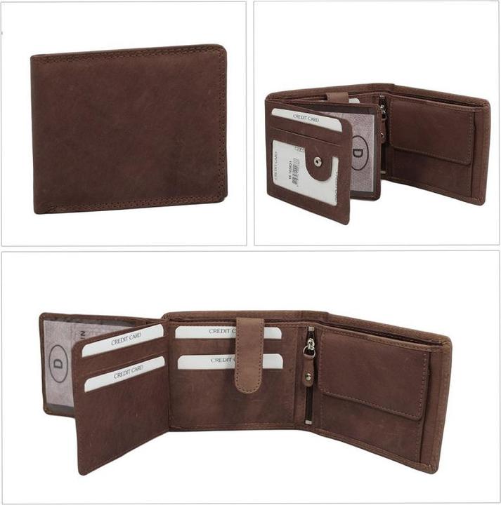 Immagine prodotto Piace Molto Magnum - Wallet Men RFID Lining Brown