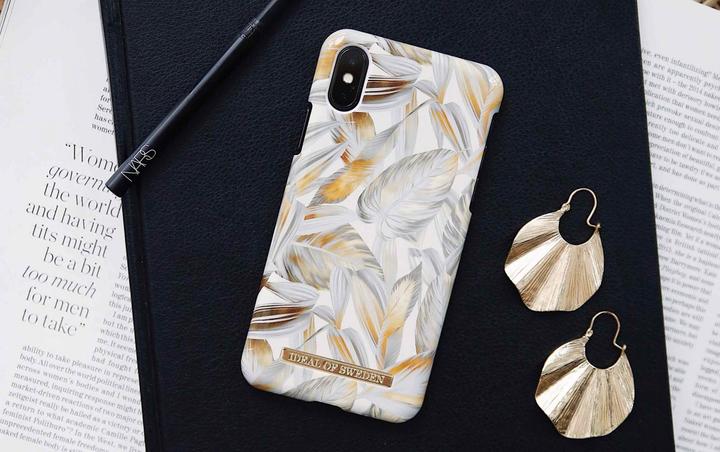 Produktbild iDeal Of Sweden Platinum Leaves (Samsung Galaxy S10e)