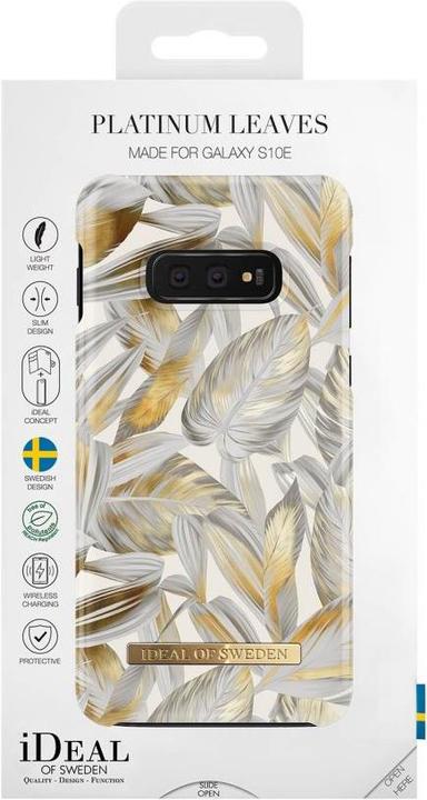 Produktbild iDeal Of Sweden Platinum Leaves (Samsung Galaxy S10e)