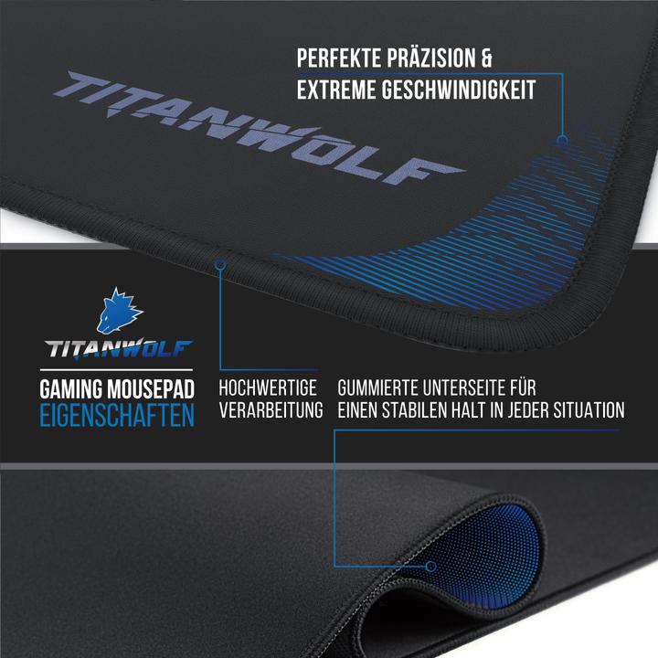 Actual product image CSL Gaming Bundle Keyboard, Mouse & Mouse Pad (CH, Cable)