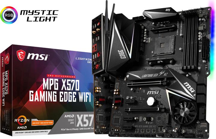 MSI MPG X570 Gaming Edge Wifi (AM4, AMD X570, ATX)