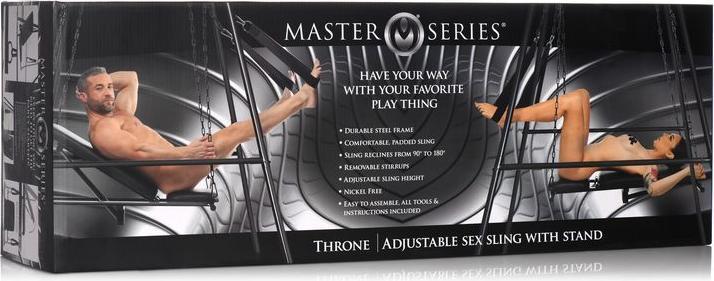 Produktbild Master Series Throne - Adjustable Sex Sling with Stand