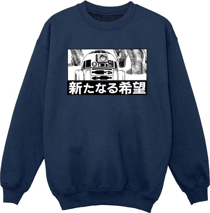 Star Wars R2D2 Japanese Sweatshirt Jungen