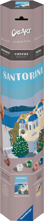 Actual product image Ravensburger CreArt - Malen nach Zahlen Shades of Santorini