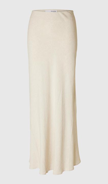 Actual product image Selected Femme Slfviva-Lena Hw Ankle Skirt Noos (40)