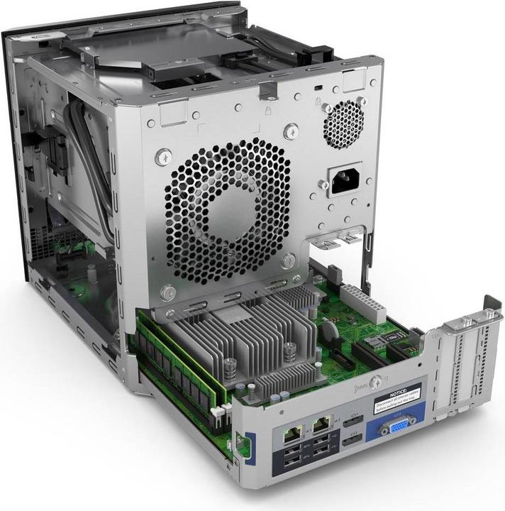 Actual product image HP ProLiant MicroServer Gen10 (AMD Opteron X3421, 8 GB, Micro Server)