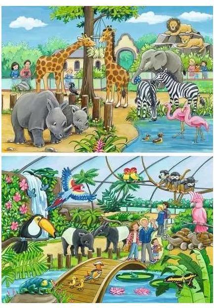 Produktbild Ravensburger Willkommen im Zoo (24 Teile)
