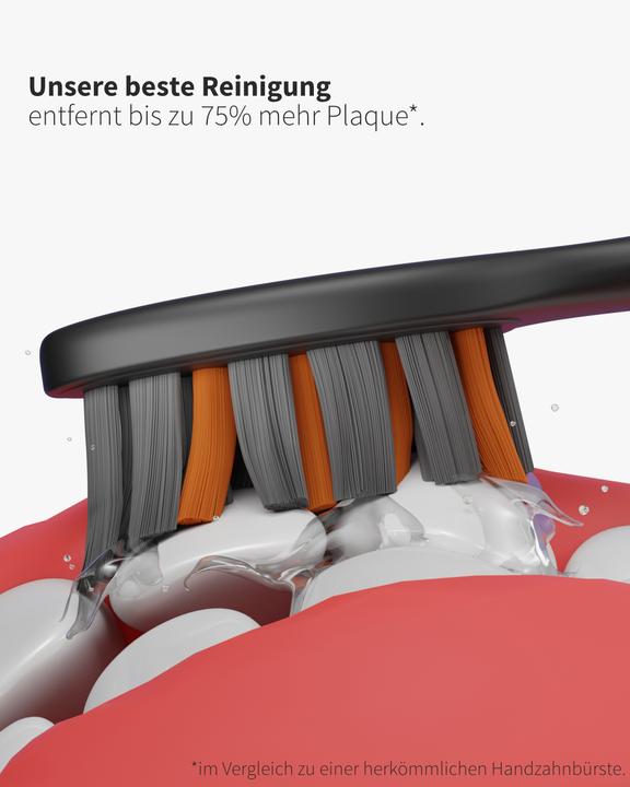 Image du produit Zahnheld Schallzahnbürste im Doppelpack Weiss (Brosse à dents sonique)