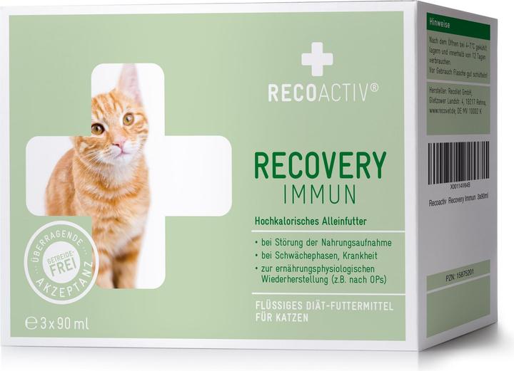 Image du produit Recoactiv Complément alimentaire pour chats RECOVERY Immune (Senior, Adulte, 3 pcs, 270 g)