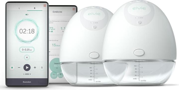 Produktbild Elvie Elektrische Doppelmilchpumpe