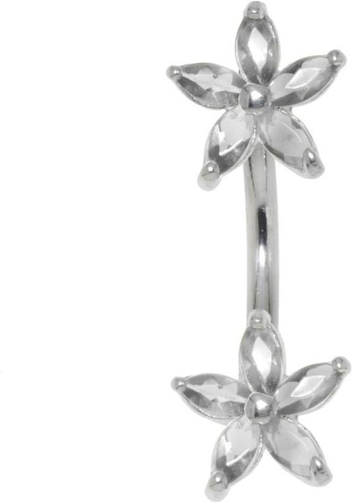 Produktbild Bijouteria Bauchpiercing (Edelstahl, Silber 925, Zirkonia)