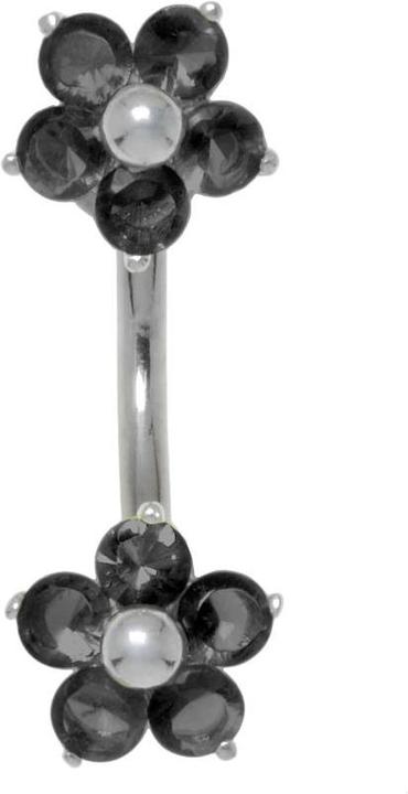 Bijouteria Bauchpiercing (Edelstahl, Silber 925, Zirkonia)