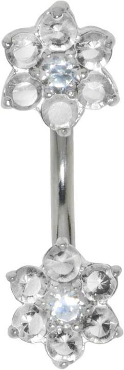 Image du produit Bijouteria Piercing nombril (Zircone, Acier inoxydable, Argent 925)