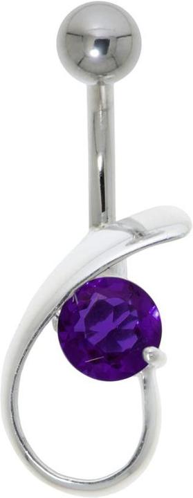 Immagine prodotto Bijouteria Piercing ventre (Acciaio inossidabile, Argento 925, Zirconia)