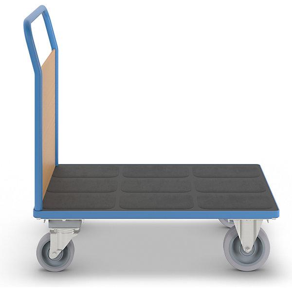 Immagine prodotto eurokraft pro Carrello a pianale con sponde in legno (500 kg)