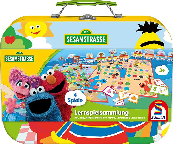 Produktbild Schmidt Spiele Sesamstrasse Lernspielsammlung (Deutsch)