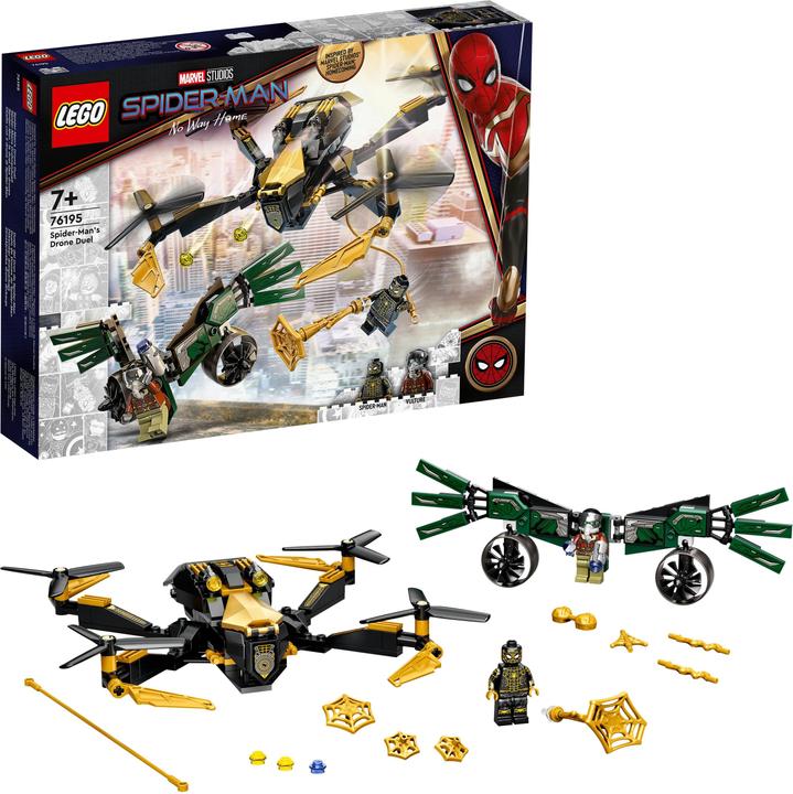 Produktbild LEGO Spider-Mans Drohnenduell (76195, LEGO Marvel)