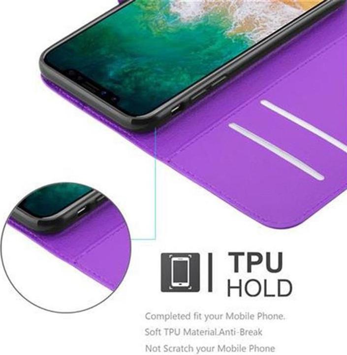 Productafbeelding Cadorabo Boek met kaft met standfunctie (Apple iPhone X)