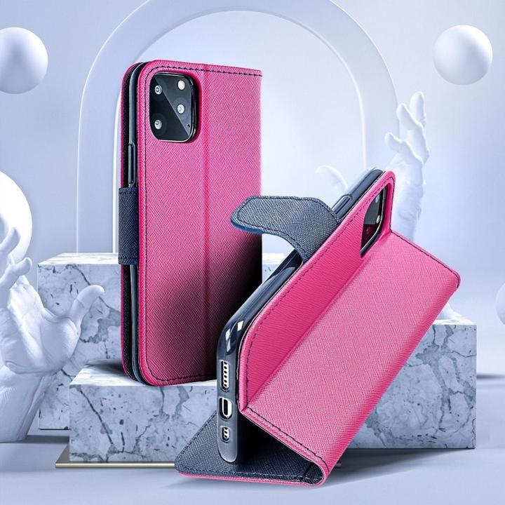 Actual product image Gsm City Book case OEM FANCY Book case for SAMSUNG Galaxy J5 2017 pink/navy (Samsung Galaxy J5 (2017))