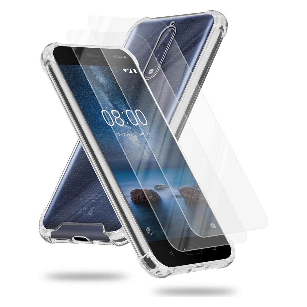 Cadorabo Custodia per Nokia 8 2017 Book Cover (Nokia 8