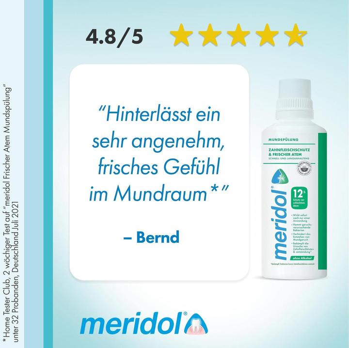 Produktbild Meridol Zahnfleischschutz & Frischer Atem (400 ml, Mundspülung)