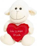 Produktbild IKO Schaf weiss sitzend mit Herz "Ich liebe dich" h=30c (30 cm)