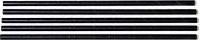 Image du produit MultiLine Sugerør Ø6x200 mm uden knaek Bionedbrydelig Papir Sort,500 stk/ps - (500 pc.)