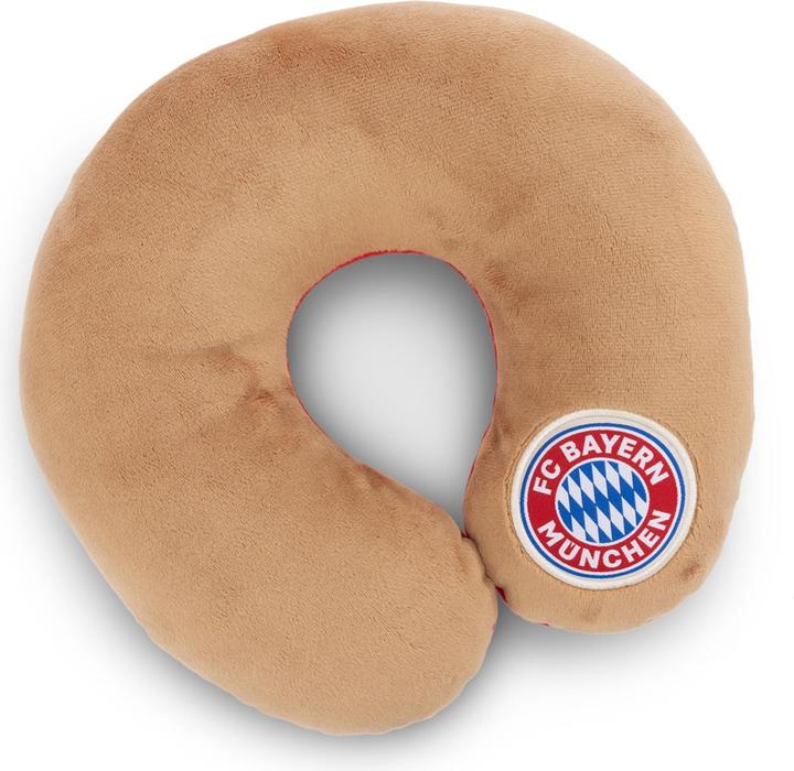 Produktbild NICI 49657 Nackenkissen FC BAYERN MÜNCHEN Bär Berni 25x25cm