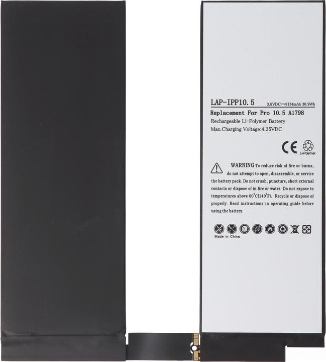 Immagine prodotto AccuCell Batteria Apple iPad Pro 10.5 2017, A1798, A1701, A1709, A1852
