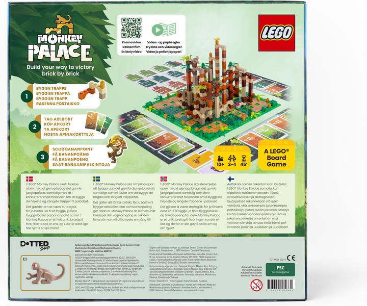 Produktbild LEGO Monkey Palace (Dänisch, Norwegisch, Finnisch, Schwedisch)