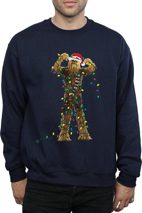 Produktbild Star Wars Chewbacca Christmas Lights Sweatshirt (L)