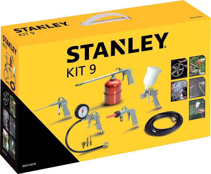 Stanley Compressed air set 9 pieces