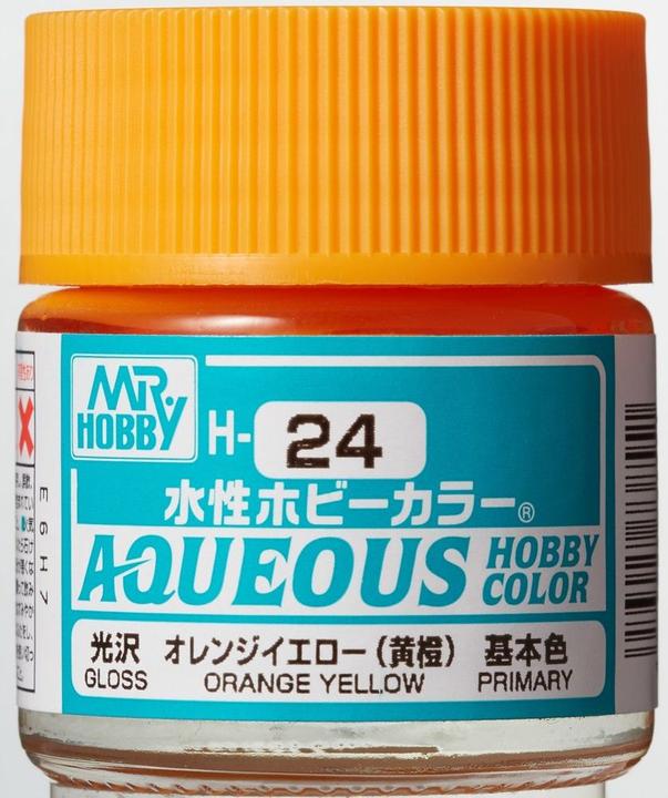 Mr.Hobby Mr Hobby -Gunze Aqueous Hobby Colors (10 ml) Orange Yellow