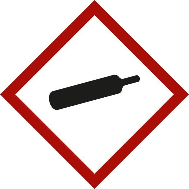 Image du produit Promat Symbole pour les substances dangereuses Bouteille de gaz