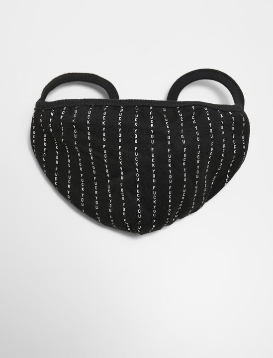 Actual product image Mister Tee Fuck You Face Mask 2-Pack (2 x)