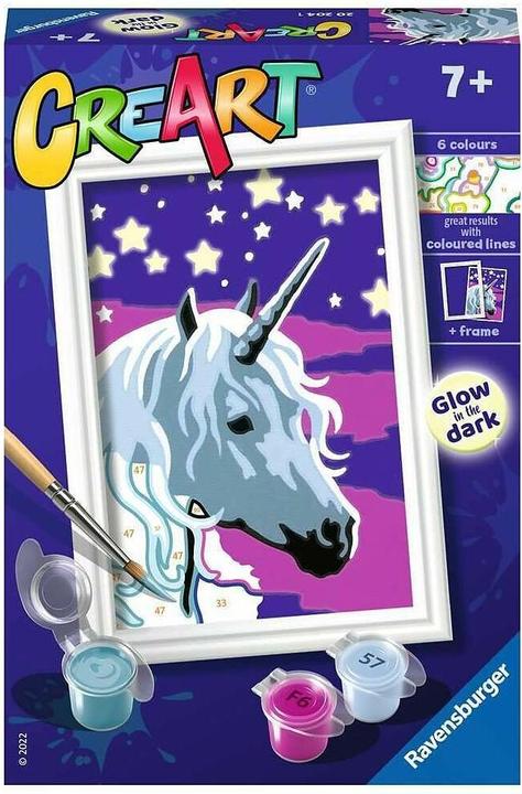 Produktbild Ravensburger CreArt Unicorn dreams