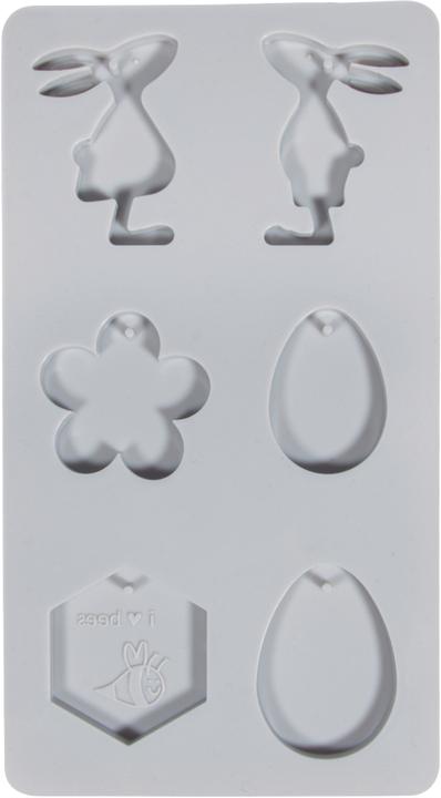 Actual product image Rayher Silicone Mould "Easter Friends & Bee