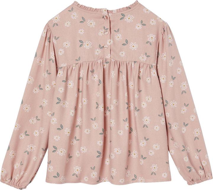Vertbaudet Mädchen Bluse mit Blumenmuster (92)