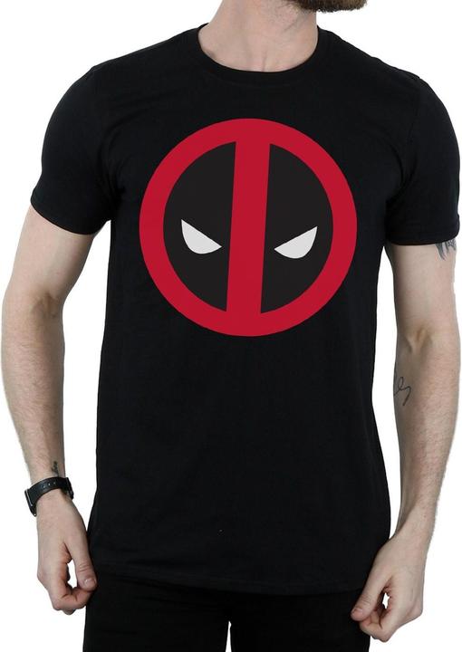 Immagine prodotto Deadpool Large Clean Logo Maglietta Uomo (S)