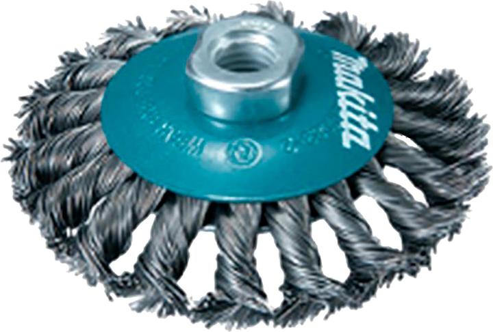 Actual product image GCS MAKITA SZCZOTKA STOŻKOWA M14 115mm/0.5mm INOX