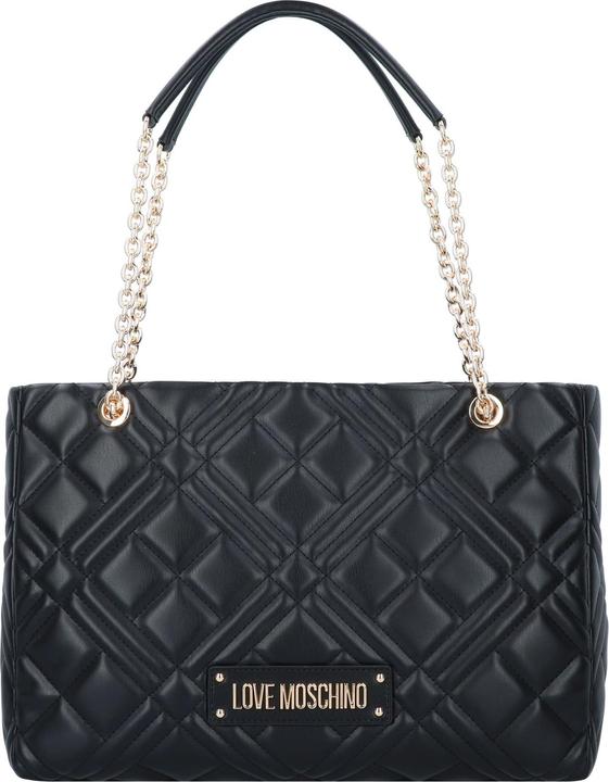 Love Moschino Quilted Schultertasche 38.5 cm
