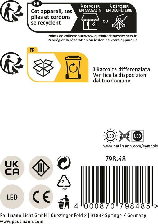 Produktbild Paulmann Solar Hausnummer (20 lm, IP44)