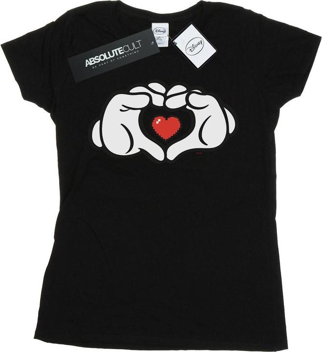 Image du produit Disney - T-shirt MICKEY MOUSE HEART HANDS - Femme (XXL)