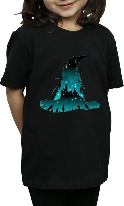 Image du produit - T-shirt HOGWARTS SILHOUETTE - Fille (152, 158)