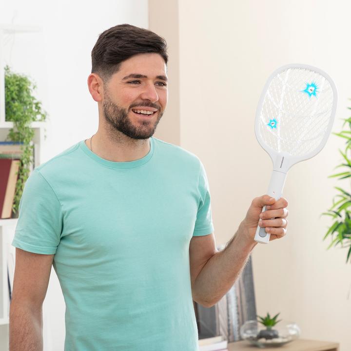 Produktbild InnovaGoods 2-in-1 elektrische Fliegenklatsche