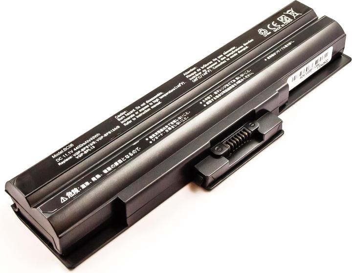 Image du produit AGI Batterie compatible avec Sony VPCF22L1E - Batterie - 4.400 mAh (1 cellules, 4400 mAh)