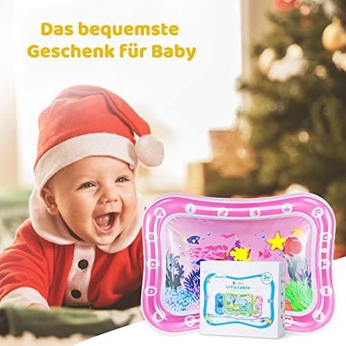 Produktbild Activity Board Wassermatte Baby, Babyspielzeug von 3 6 9 Monaten, Wasserspielmatte Baby sensorisches Spielzeug die