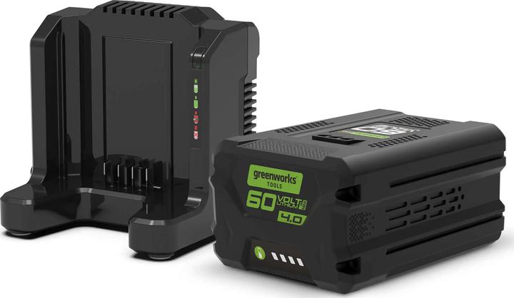 Actual product image Greenworks 60V 4Ah battery and universal charger kit (60 V)